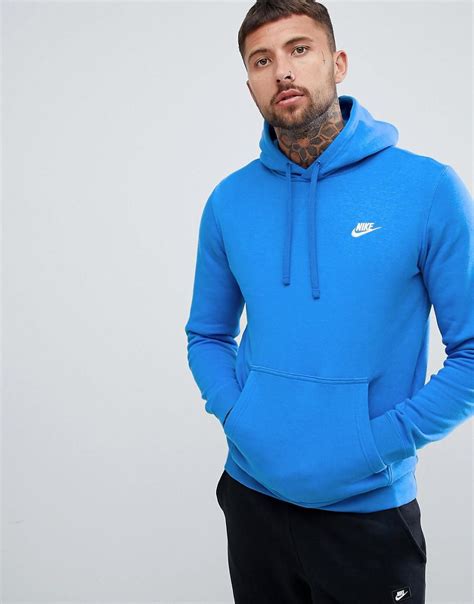 blauwe nike hoodie|blue pullover hoodie.